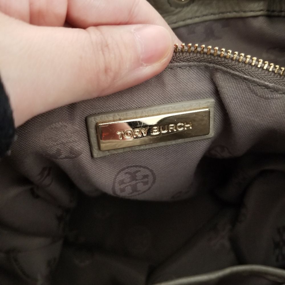 Tory Burch Leather Backpack - Picture 10 of 12